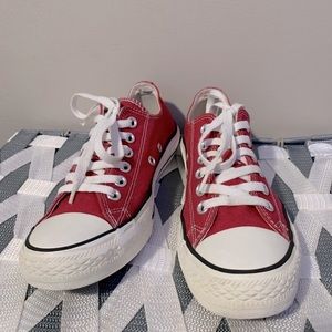Maroon Converse